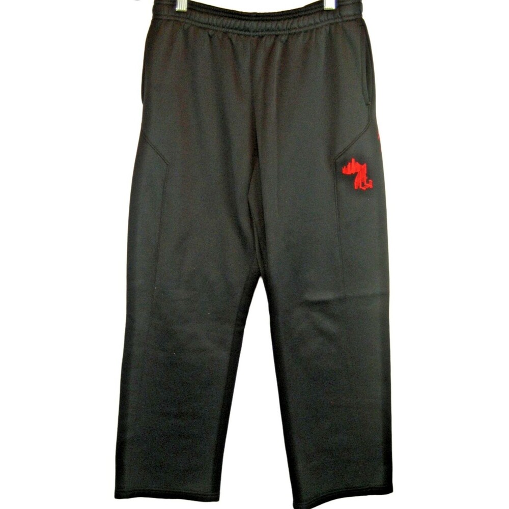 Youth UA UnderArmour Storm Black Loose Fit Exercise Pants szYXL(28x29)